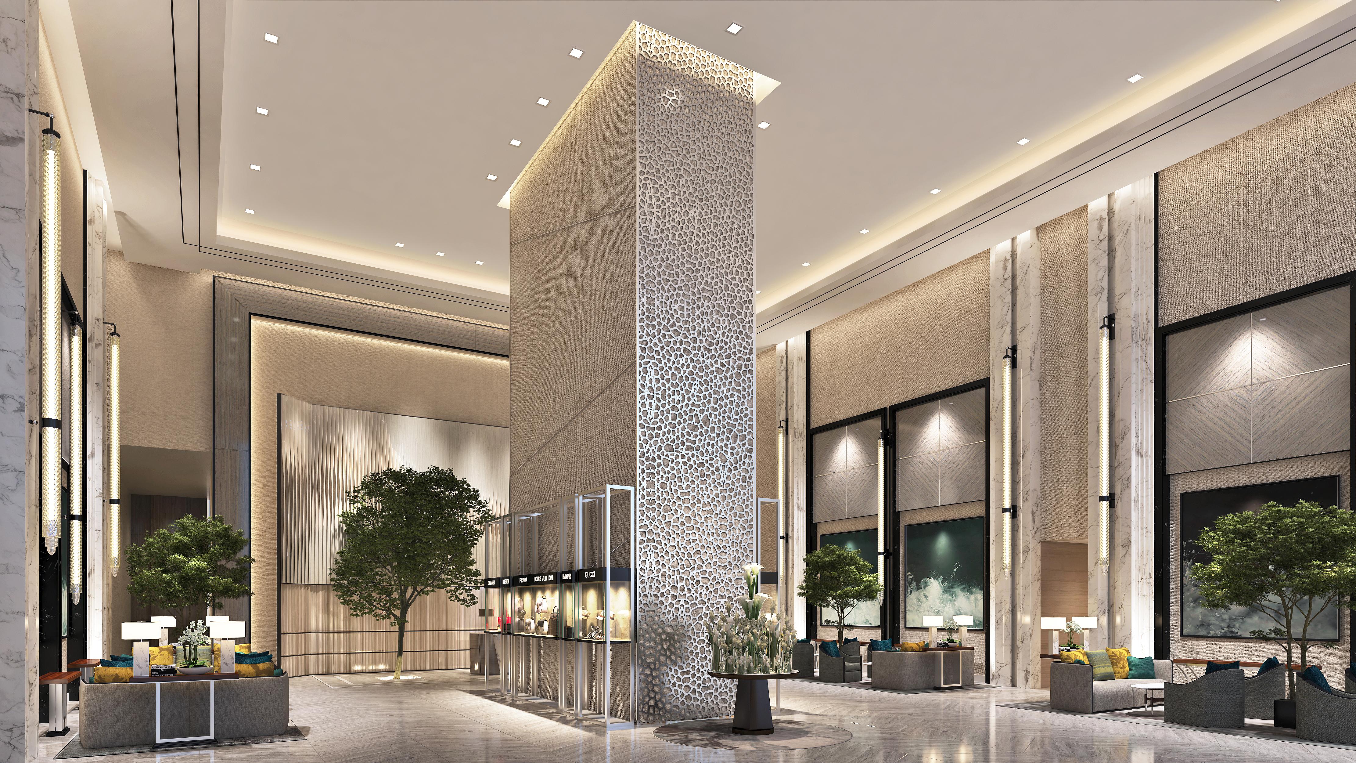 Address Dubai Mall Hotel Exterior foto The lobby of the hotel