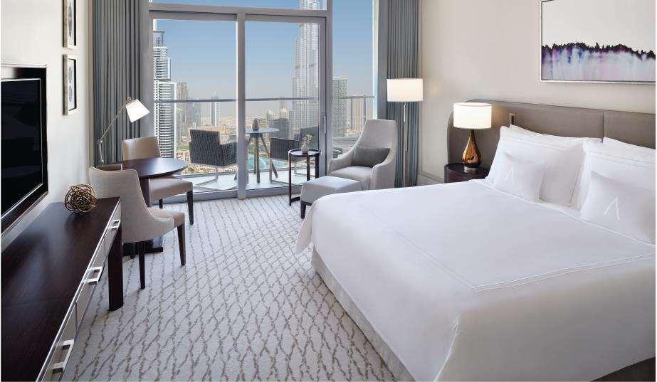 Address Dubai Mall Quarto foto A guest room at the hotel