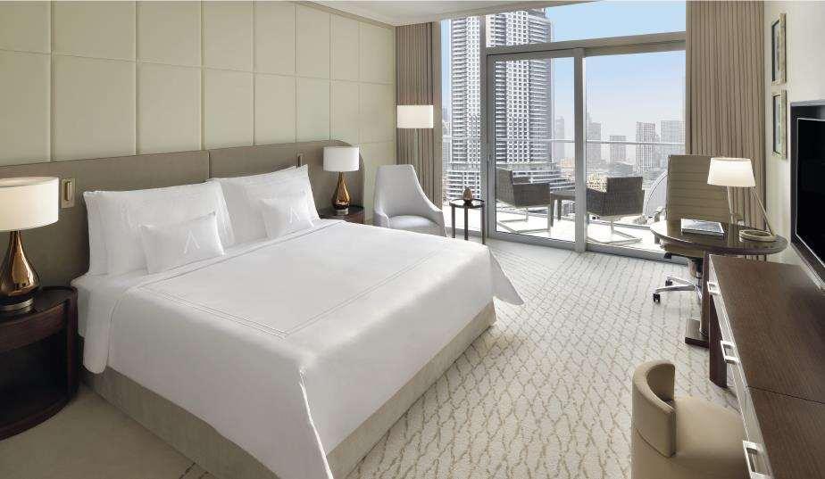 Address Dubai Mall Quarto foto A guest room at the hotel
