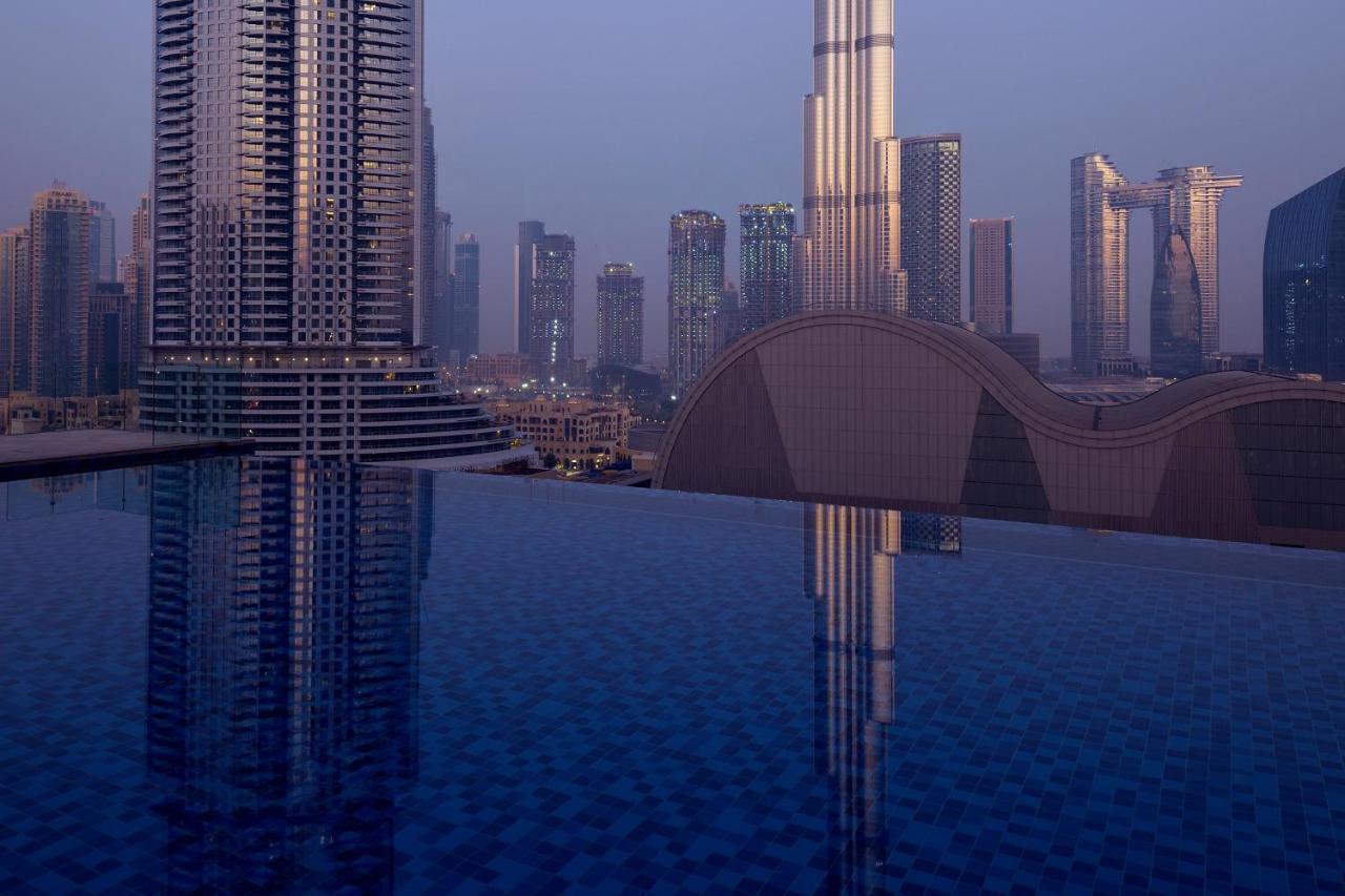 Address Dubai Mall Hotel Exterior foto The pool at the Address