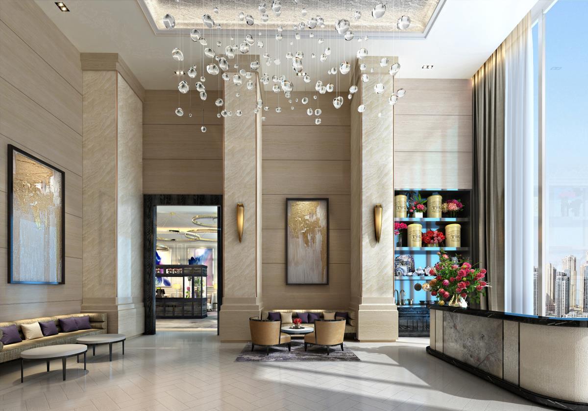 Address Dubai Mall Hotel Exterior foto The lobby